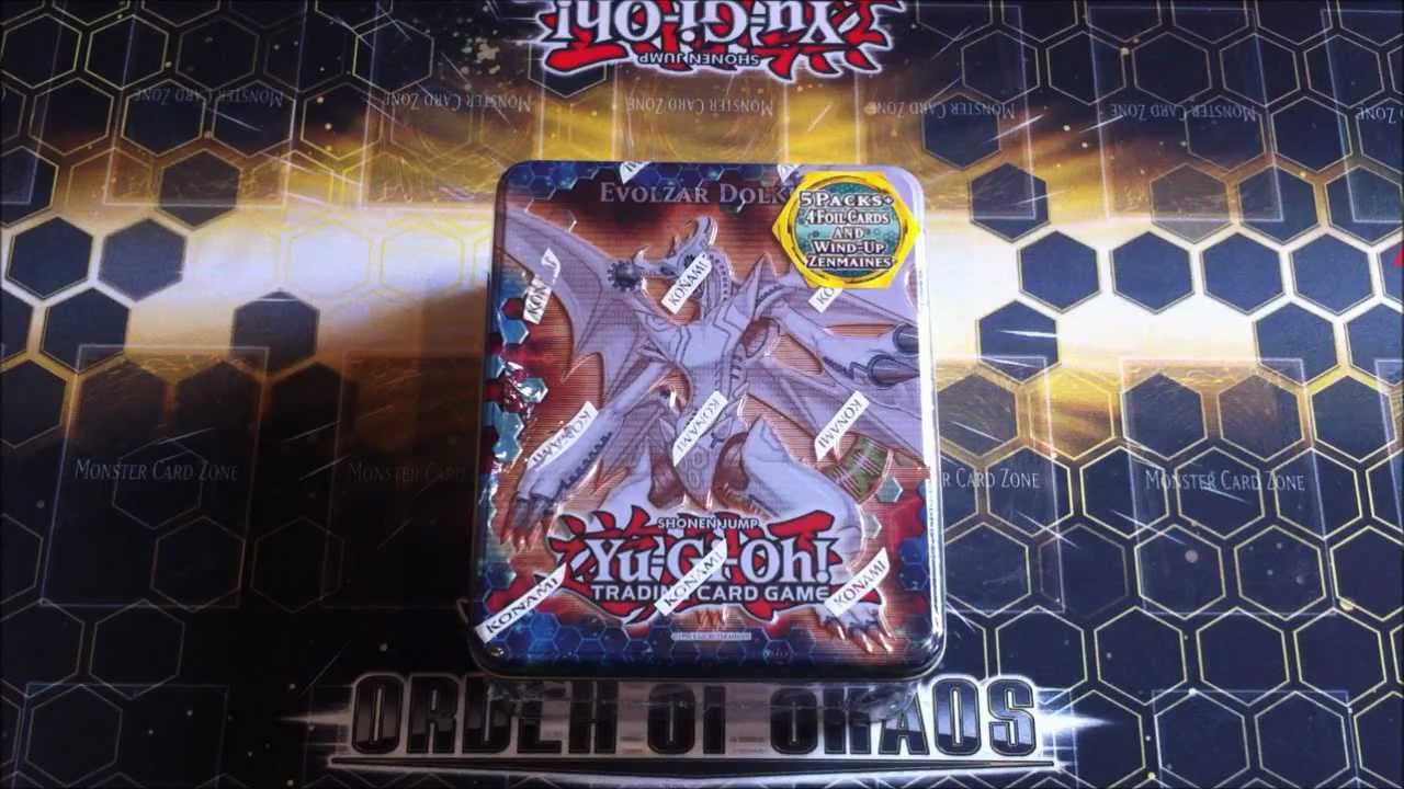 YuGiOh! Evolzar Dolkka Collectible Tin Opening (Fast!)