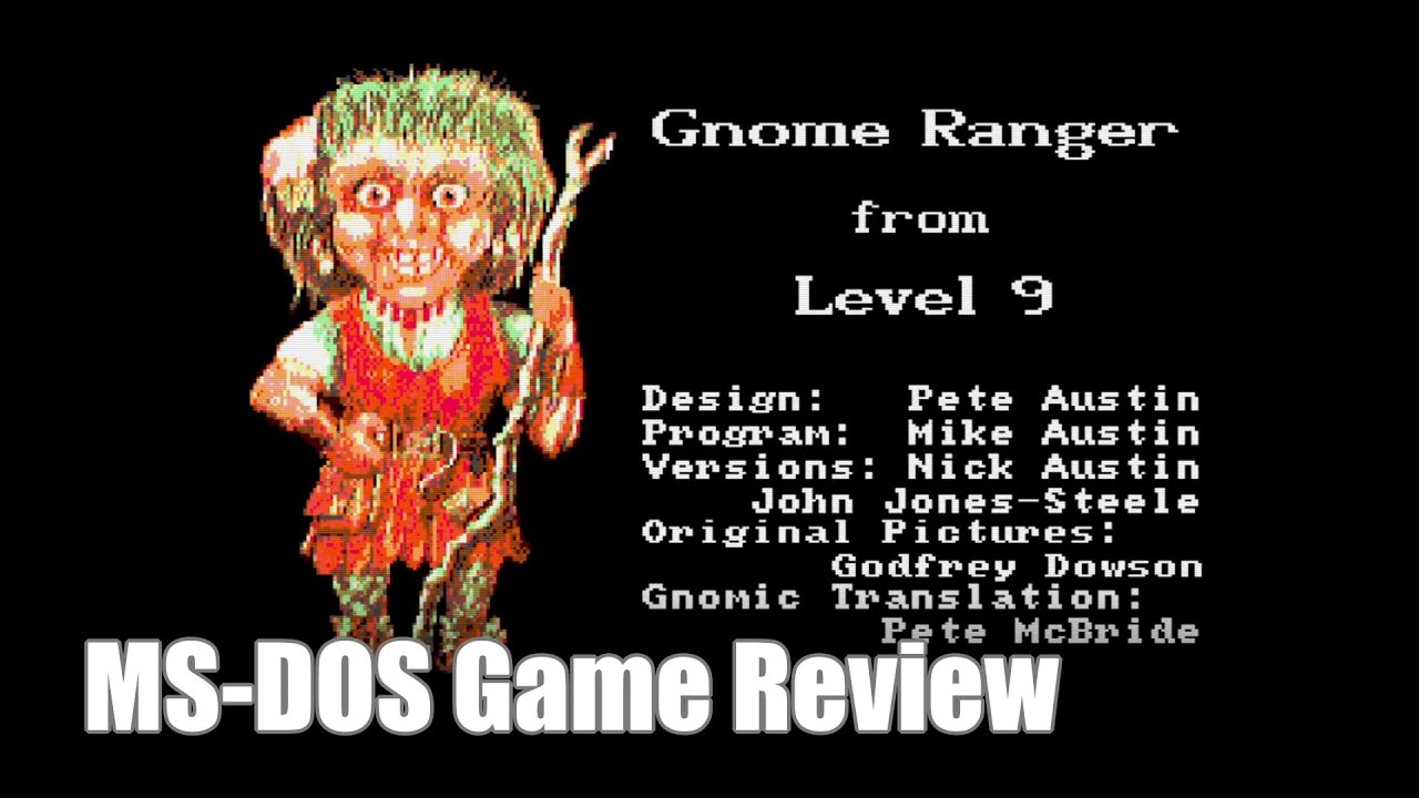 Gnome Ranger - 1987 - MS-DOS Game Review - YouTube