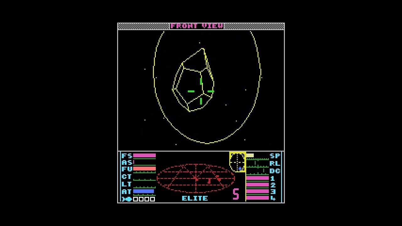 Elite - Real 3D MSX vector game MSXTurboR-enabled!! - YouTube