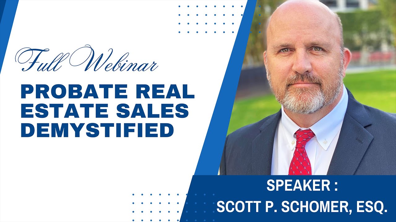 🏠🤝💰 Probate Real Estate Sales Demystified: Essential Insights for Realtors | Full Webinar