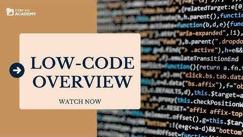 A Quick Overview on Low-Code | NxtWave | NxtWave Student | CCBP Academy | #ccbpacademy | #nxtwave