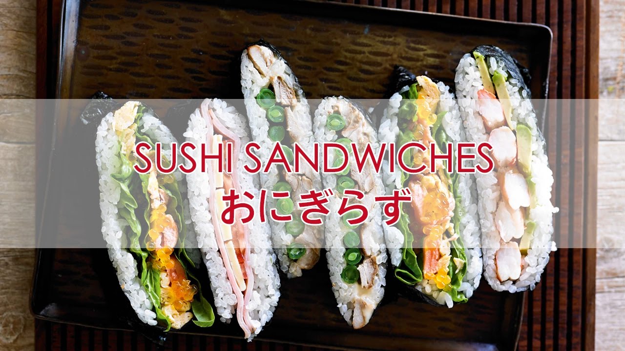 ⁣How to make Sushi Sandwiches | Recipe | The Zen Kitchen | Onigirazu | Japanese Cooking