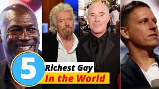 Celebrity TOP 5 richest gay man in the world Net Worth