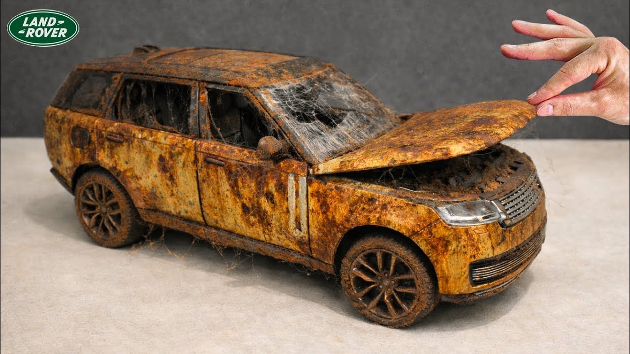 UNBELIEVABLE Restoration of an Abandoned Range Rover | Extreme Rust Transformation