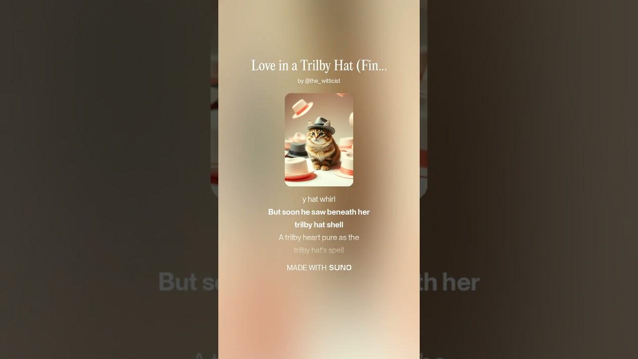 Love in a Trilby Hat (Full)