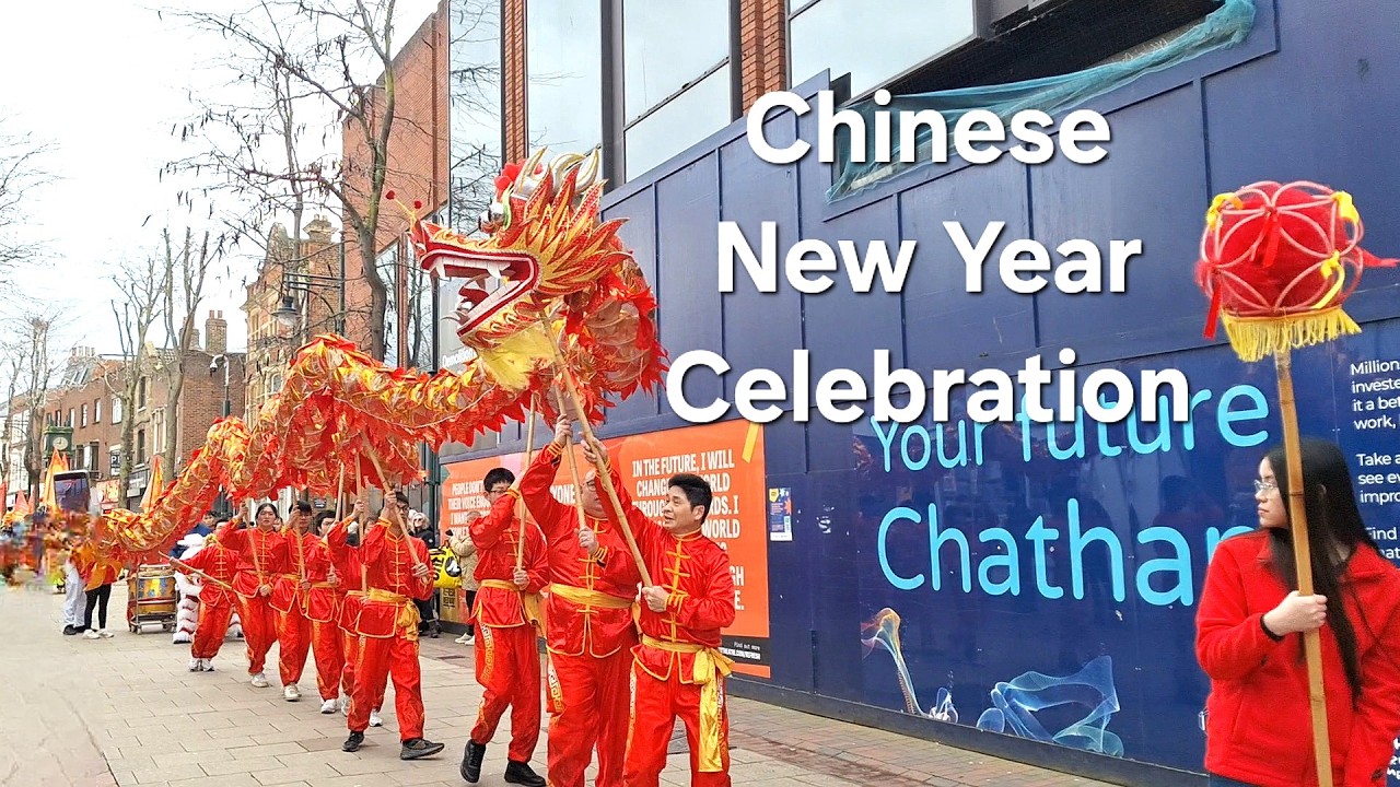 Chinese New Year Parade in Kent 🐎 Year of the Horse Celebration