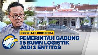 Target Rampung 1 Bulan, 15 Bumn Logistik Akan Dilebur Jadi Satu Enas - Prioritas Indonesia