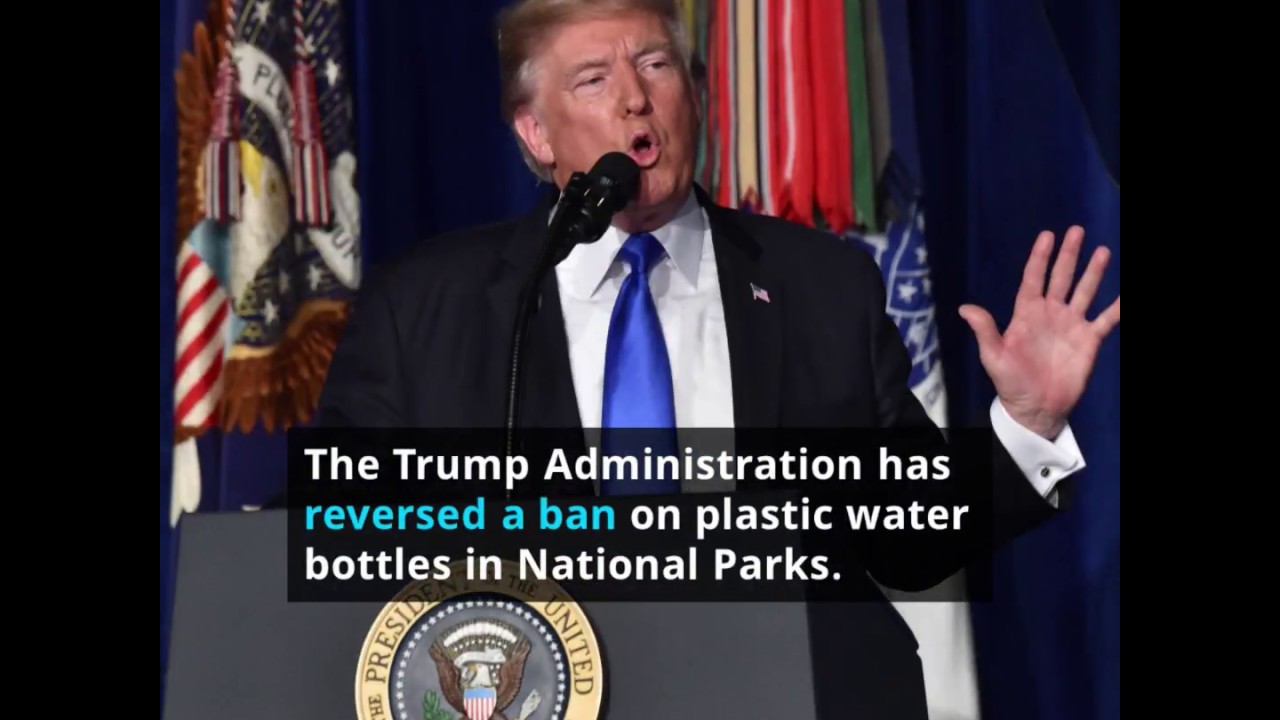 Image result for trump plastic water bottles