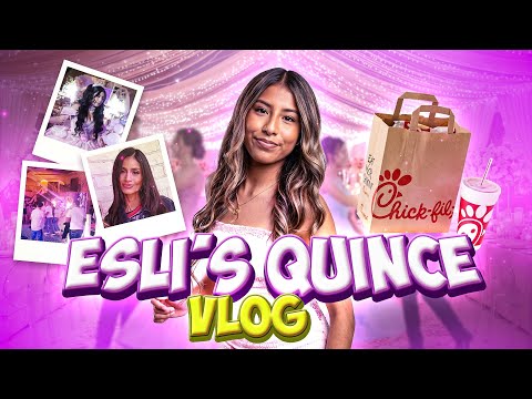 We flew for ESLI'S QUINCEAÑERA Vlog *WOW!!*