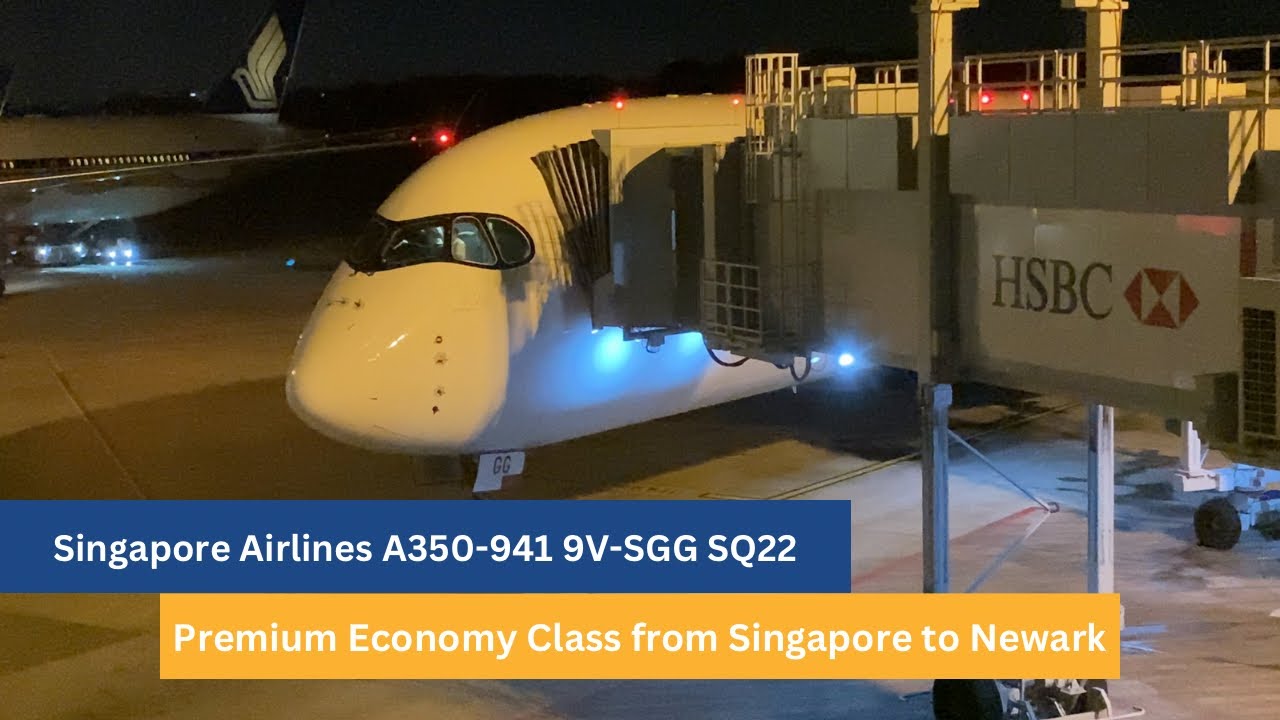 18 Hours on Singapore Airlines A350ULR from Singapore to Newark SQ22