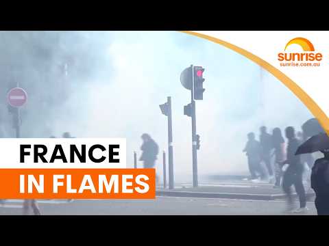 Mass protests engulf France in violence | Sunrise