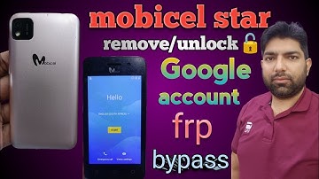 how to remove frp mobicel star | mobicel star frp bypass | unlock google account