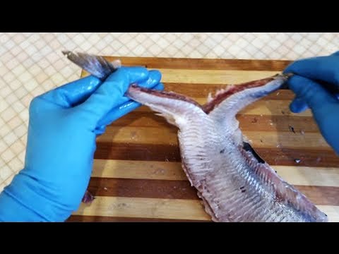 How to clean a herring, quickly and without bones. How to fillet a herring