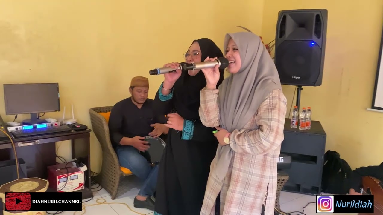 GHANNILI SYUWAYYA - Diah Nuril Feat Lini santri putri ALFALAH PLOSO KEDIRI#alfalahploso