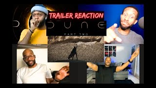 DUNE: Part 2 Official Trailer Reaction | ZENDAYA | Timothée Chalamet | Florence Pugh