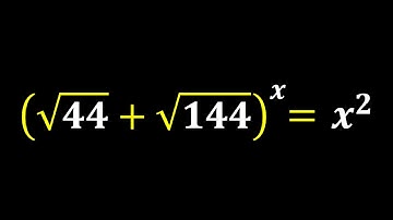 An Interesting Exponential Equation | Math Olympiad Prep!