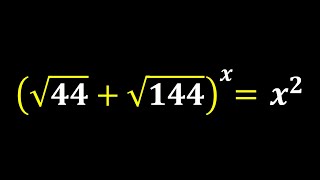 An Interesting Exponential Equation | Math Olympiad Prep!