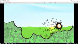 Construct 2 - Worms Style destruction with effect