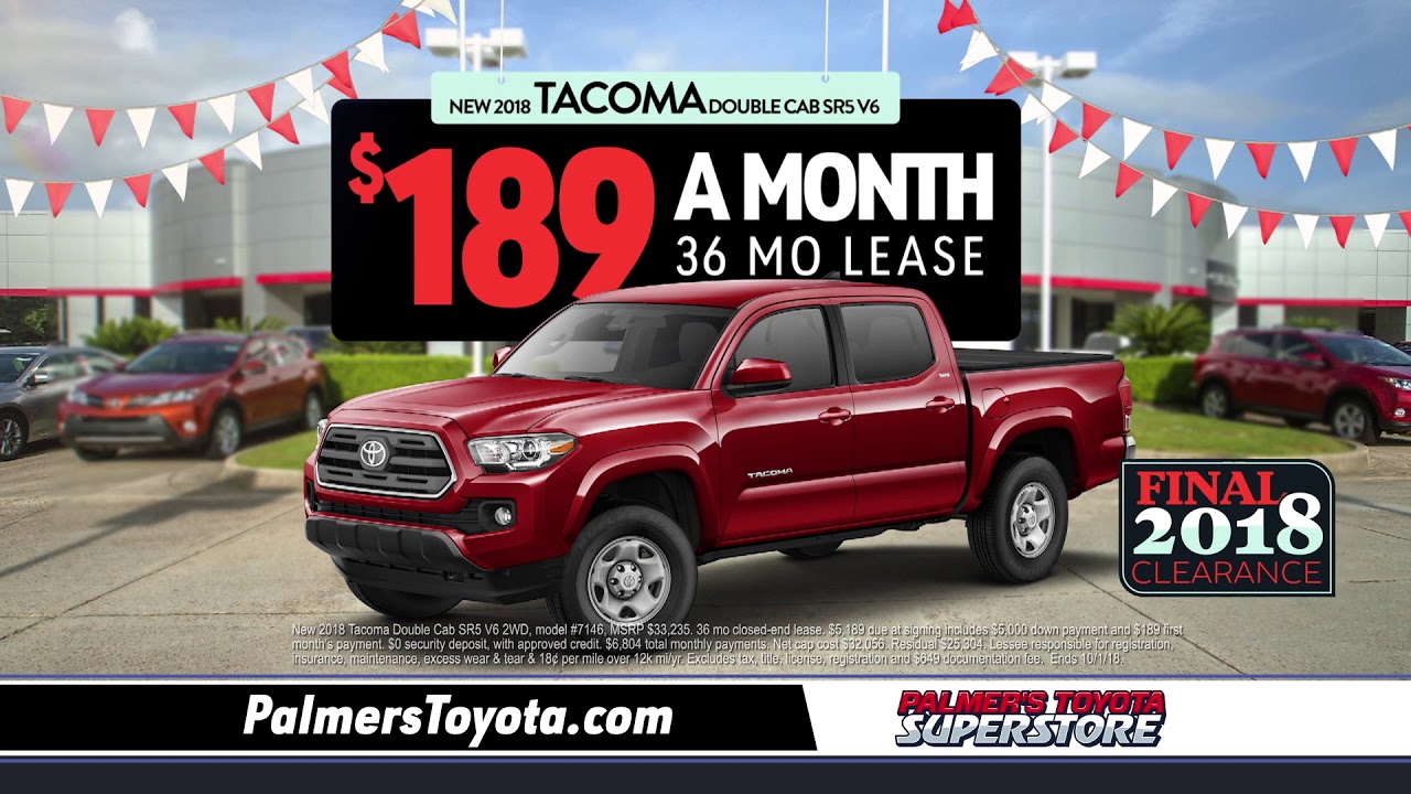Palmer’s Toyota Final Clearance Truck Mobile, AL YouTube