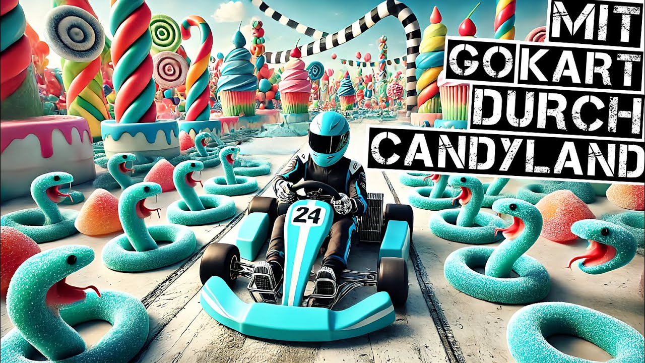 KARTBAHN wie aus ZUCKERSTANGEN 🍭 | JUMBO Kart Oberhausen | MARostock