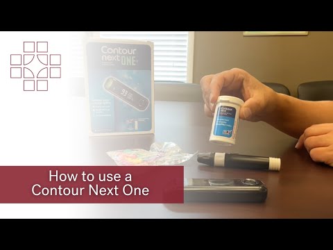 How to use a Contour Next One (DANC) | East Alabama Medical Center