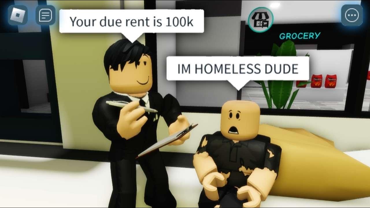 Roblox Brookhaven 🏡RP - Funny Moments / MEMES (LANDLORD) - YouTube