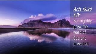 Sunday Night Bible Study! The Acts of the Apostles chapter 19-20.