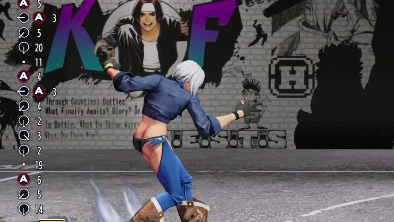 KoF XV - Angel Input Glitch