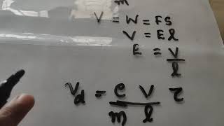 Deduction of ohm's law