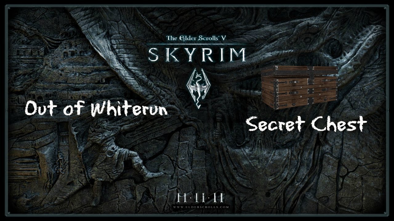 Skyrim Out of Whiterun + Secret Chest TuT YouTube