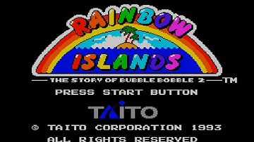 Rainbow Islands - Master System Longplay