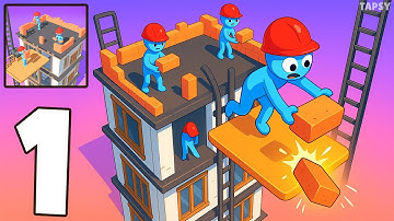 🏗️ My Tiny Tower Gameplay Walkthrough Part 1 – From Small Floors to Big Tower (Android,iOS)