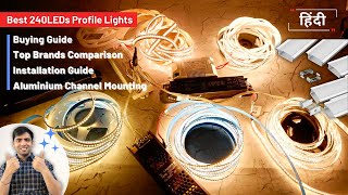 Best 5 Strip Lights 240LEDs/Mtr | Buying & Installation Guide | Cut, Connect & Extend LED Strips 🤔