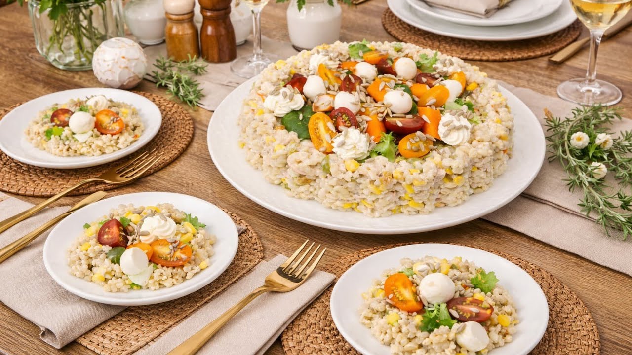 سلطة راقية للضيوف 😍 سلطة ديال الضيافة والناس العزاز