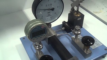 HS721 Pneumatic Comparator Operation video