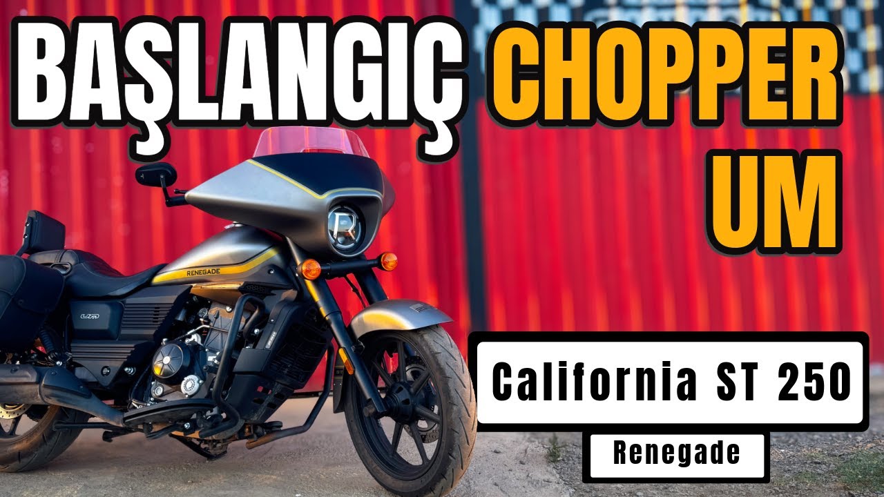 Başlangıç Chopper - Cruiser | UM Renegade California ST 250