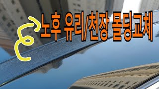DIY: Replacing Worn-Out Car Molding (Windshield/Roof)