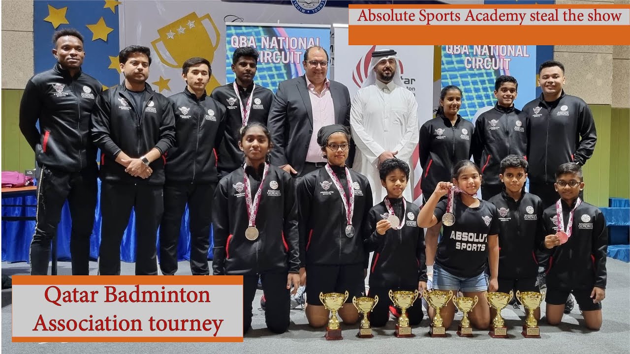 Absolute Academy steal the show at Qatar Badminton Association tourney 