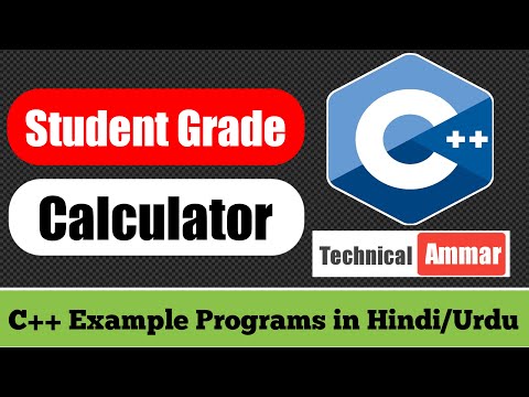 C++ Program to Calculate Grade of a Student | C++ Example Programs #13