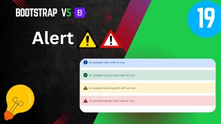 Alerts in bootstrap | how to apply alert in bootstrap | web with nasir