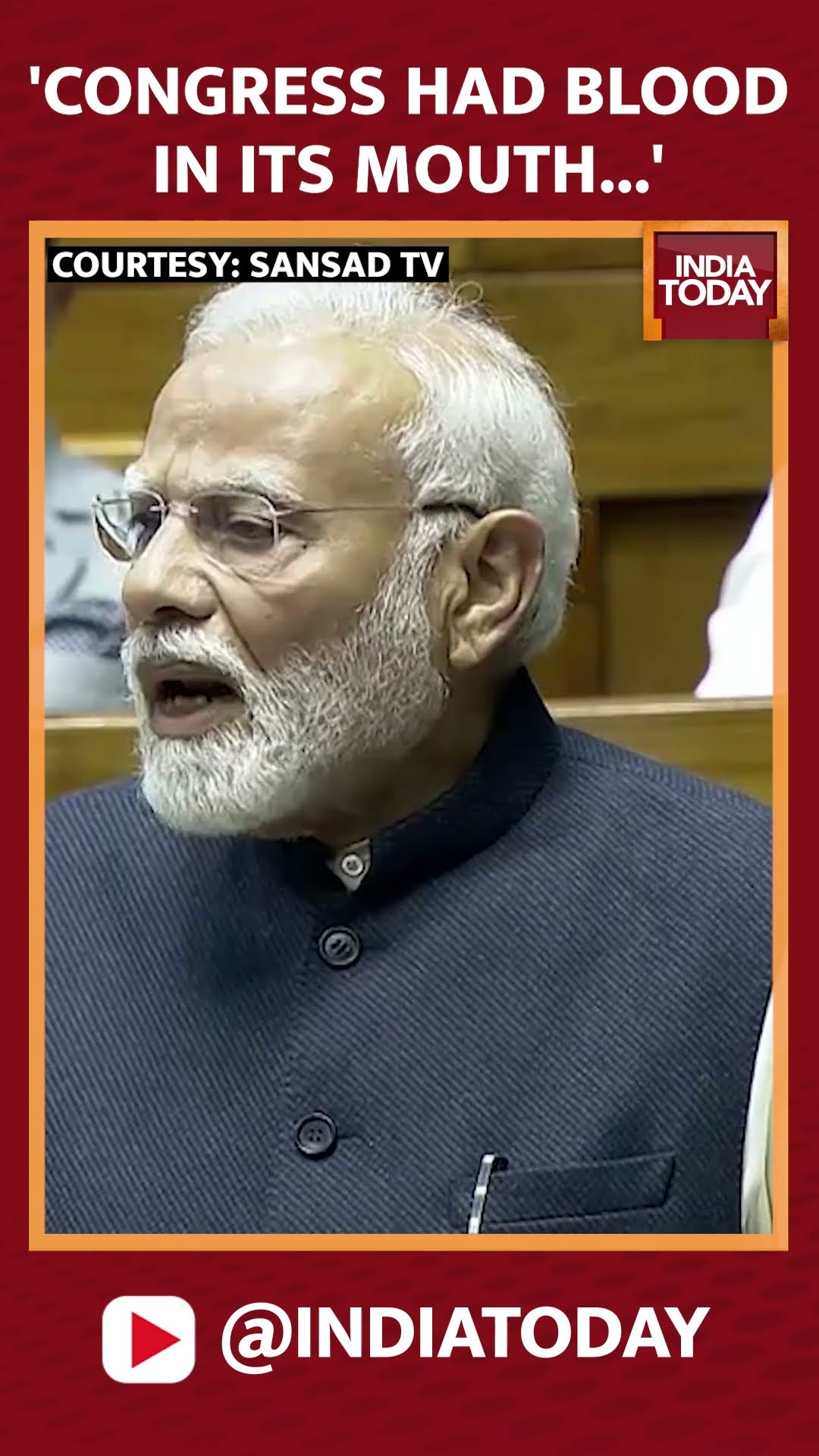 PM Modi Slams Congress In Lok Sabha | Parliament Winter Session | India Today