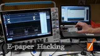 E-paper hacking: fastest possible refresh rate