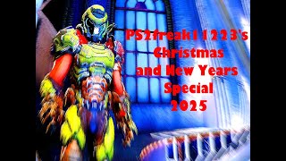 Doomguy skates in the foundry for the Christmas New Years Special 2025