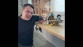 How To Add A Dust Port To the Makita 5007MG Circular Saw