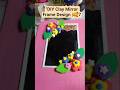"DIY Clay Mirror Frame Design |7 Days 7 designs 🥰💕