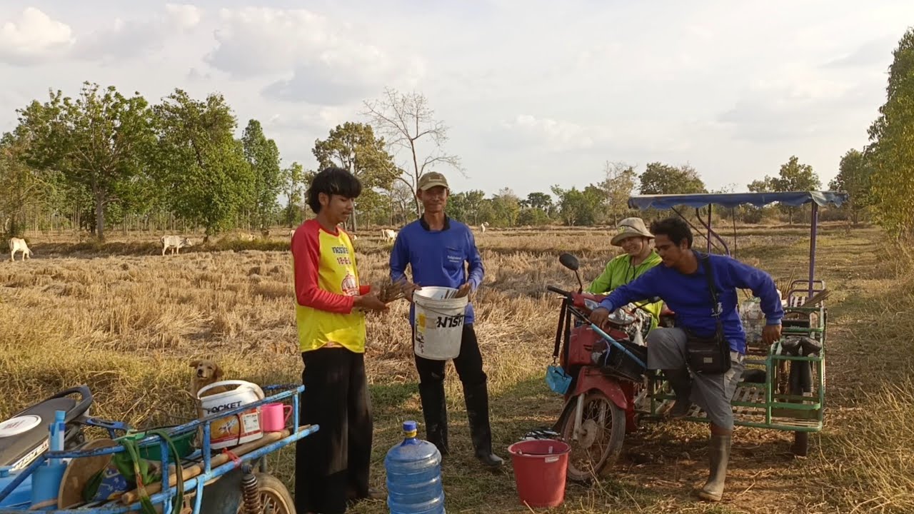 มุ้นอุ้ยปุ้ย ใส่บ้วงดักหนูกับทีมงาน หมานคือเก่า