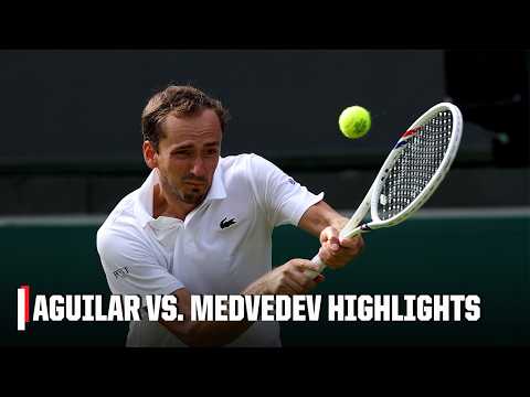 Merida Aguilar vs. Daniil Medvedev | Full Highlights | 2026 Wimbledon