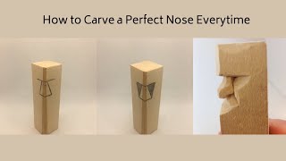 How to Carve a Nose Easily