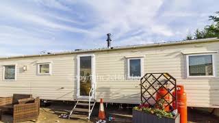 9 berth caravan for hire near the Norfolk Broads and has a retro theme too!