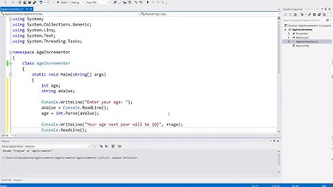 User Input and Converting a String to an Integer in C#